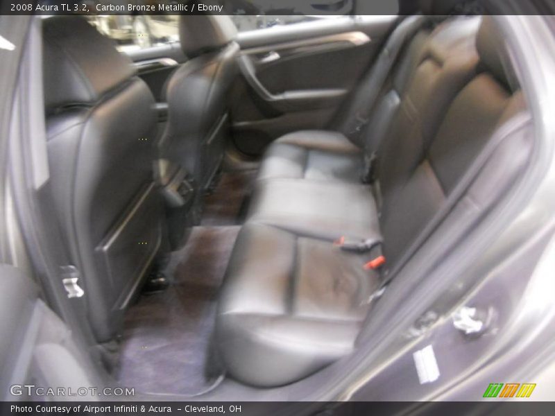 Carbon Bronze Metallic / Ebony 2008 Acura TL 3.2