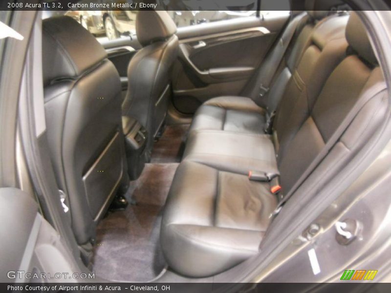 Carbon Bronze Metallic / Ebony 2008 Acura TL 3.2