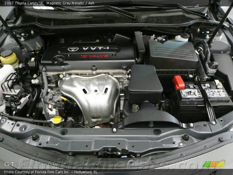 Magnetic Gray Metallic / Ash 2007 Toyota Camry SE