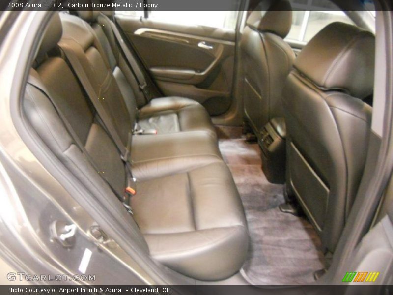 Carbon Bronze Metallic / Ebony 2008 Acura TL 3.2