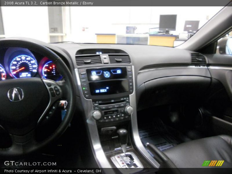 Carbon Bronze Metallic / Ebony 2008 Acura TL 3.2