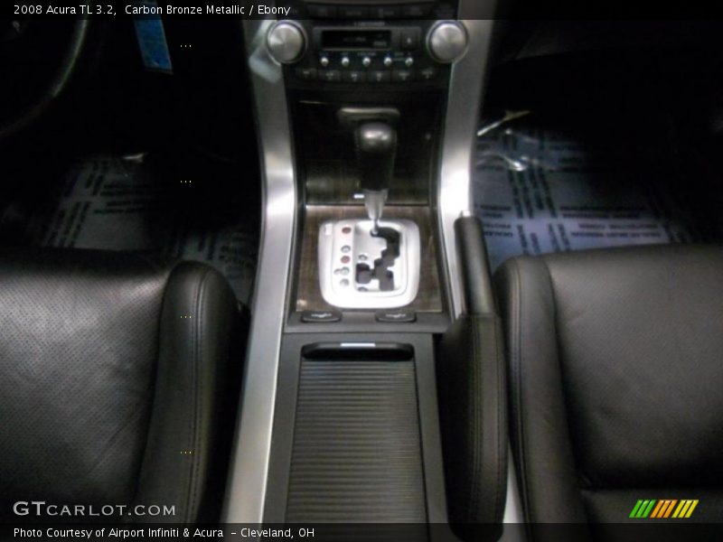 Carbon Bronze Metallic / Ebony 2008 Acura TL 3.2