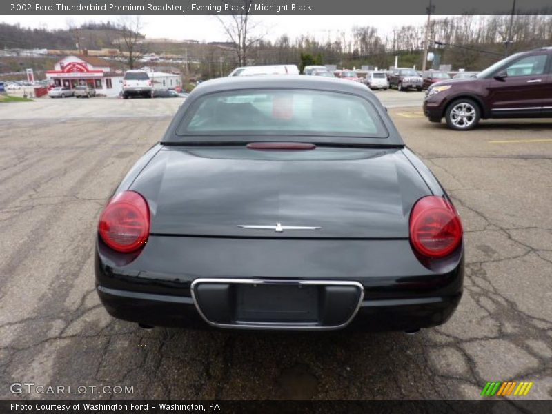  2002 Thunderbird Premium Roadster Evening Black