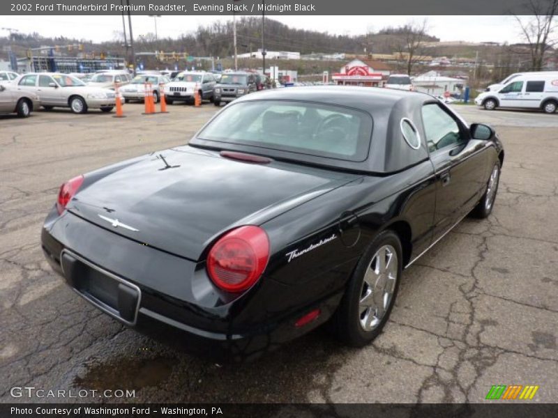  2002 Thunderbird Premium Roadster Evening Black