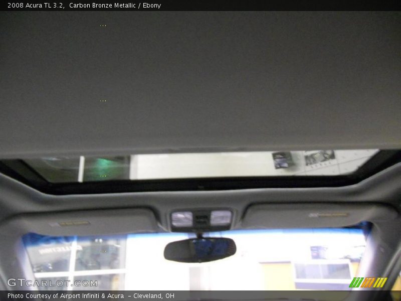 Carbon Bronze Metallic / Ebony 2008 Acura TL 3.2