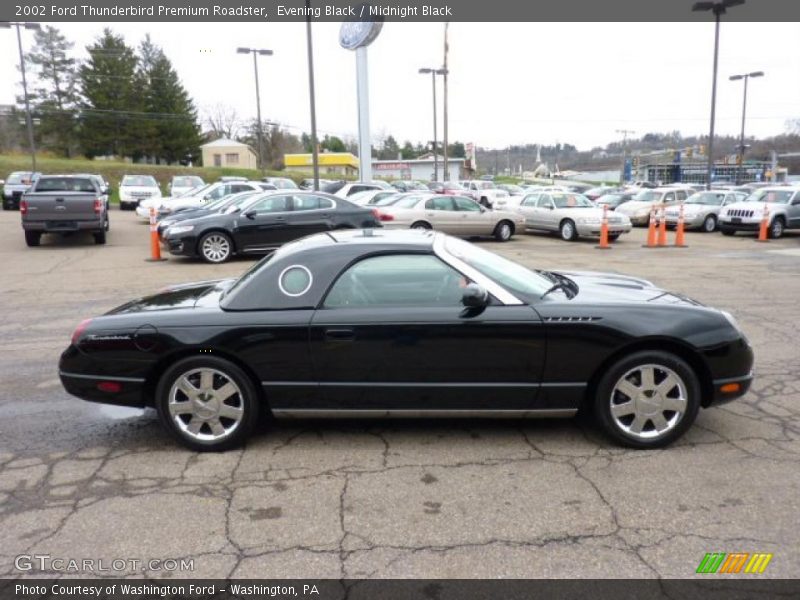  2002 Thunderbird Premium Roadster Evening Black