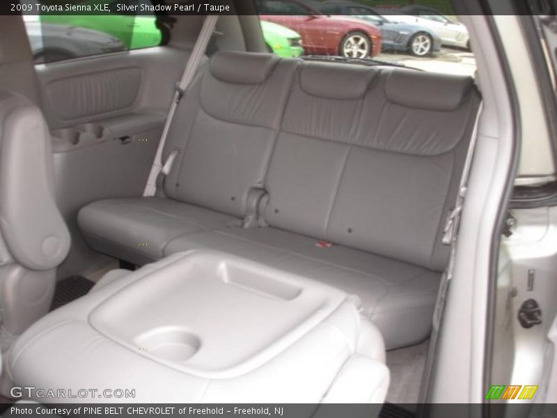 Silver Shadow Pearl / Taupe 2009 Toyota Sienna XLE