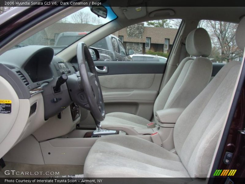 Dark Cinnamon / Beige 2006 Hyundai Sonata GLS V6