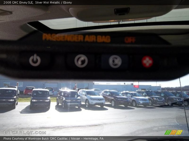 Silver Mist Metallic / Ebony 2008 GMC Envoy SLE