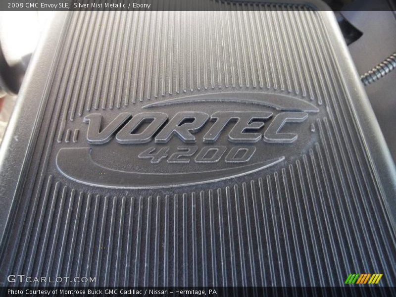 Silver Mist Metallic / Ebony 2008 GMC Envoy SLE