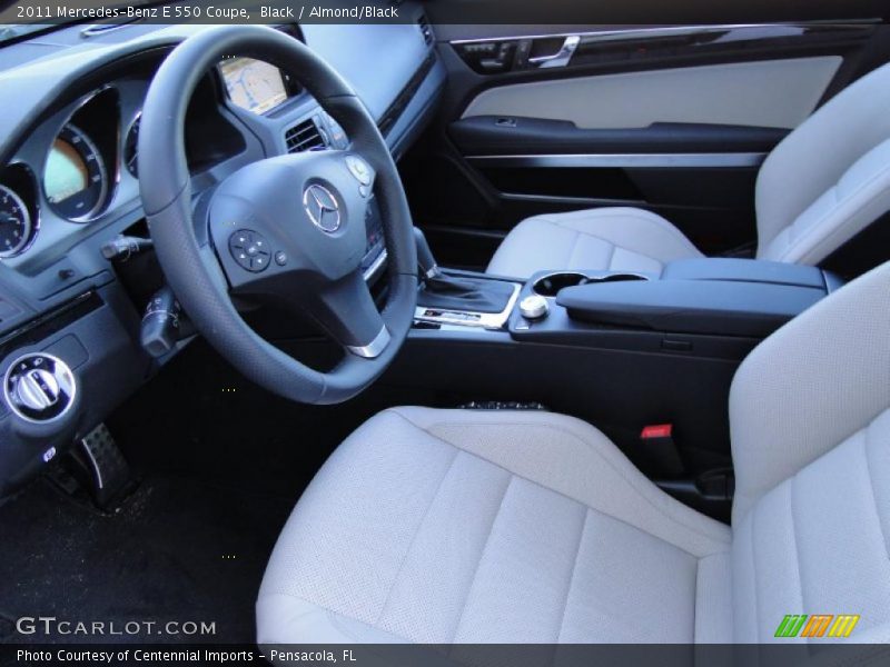  2011 E 550 Coupe Almond/Black Interior