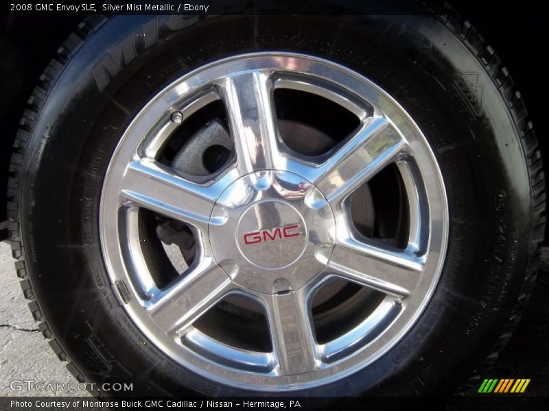 Silver Mist Metallic / Ebony 2008 GMC Envoy SLE