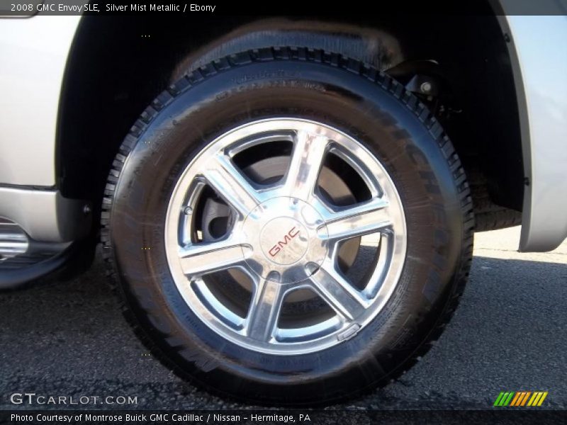 Silver Mist Metallic / Ebony 2008 GMC Envoy SLE
