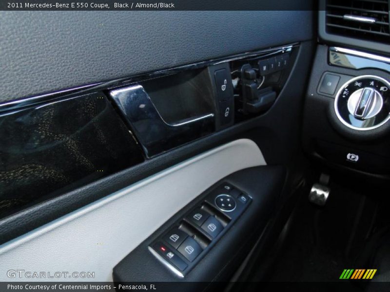 Controls of 2011 E 550 Coupe