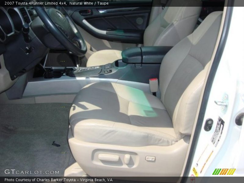 Natural White / Taupe 2007 Toyota 4Runner Limited 4x4