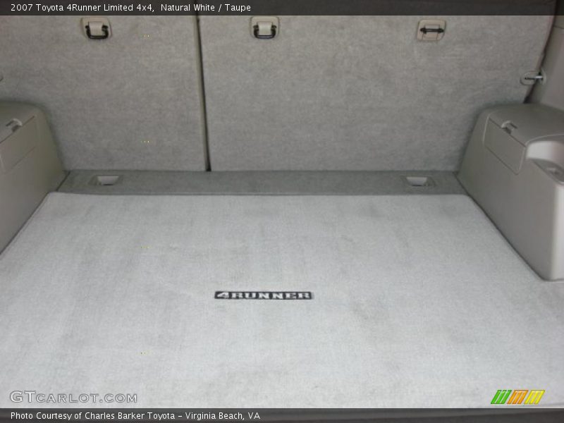 Natural White / Taupe 2007 Toyota 4Runner Limited 4x4