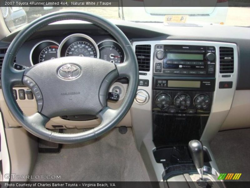 Natural White / Taupe 2007 Toyota 4Runner Limited 4x4