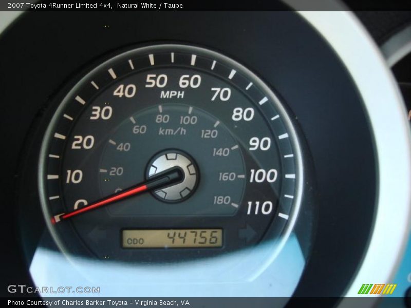 Natural White / Taupe 2007 Toyota 4Runner Limited 4x4