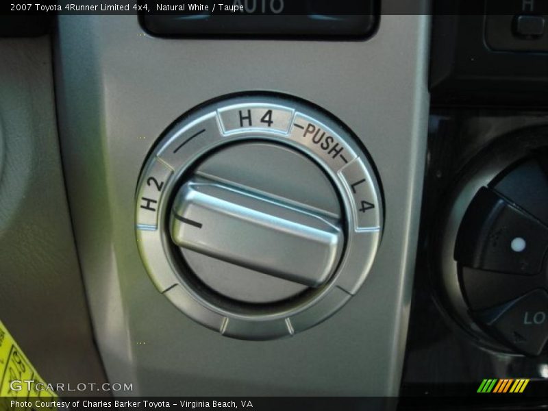 Natural White / Taupe 2007 Toyota 4Runner Limited 4x4