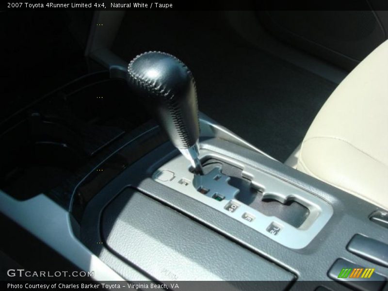 Natural White / Taupe 2007 Toyota 4Runner Limited 4x4