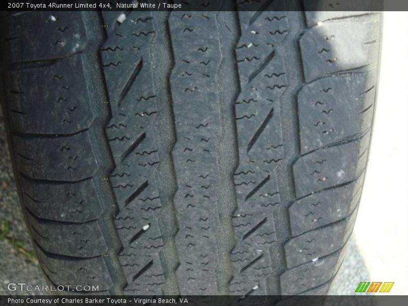 Natural White / Taupe 2007 Toyota 4Runner Limited 4x4
