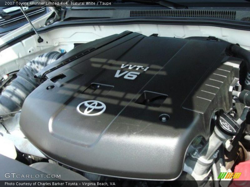 Natural White / Taupe 2007 Toyota 4Runner Limited 4x4