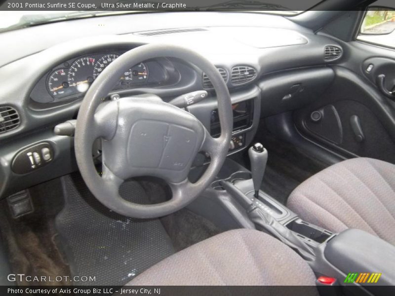  2001 Sunfire SE Coupe Graphite Interior