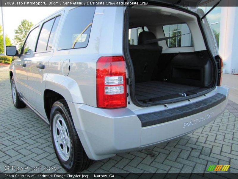 Bright Silver Metallic / Dark Slate Gray/Medium Slate Gray 2009 Jeep Patriot Sport