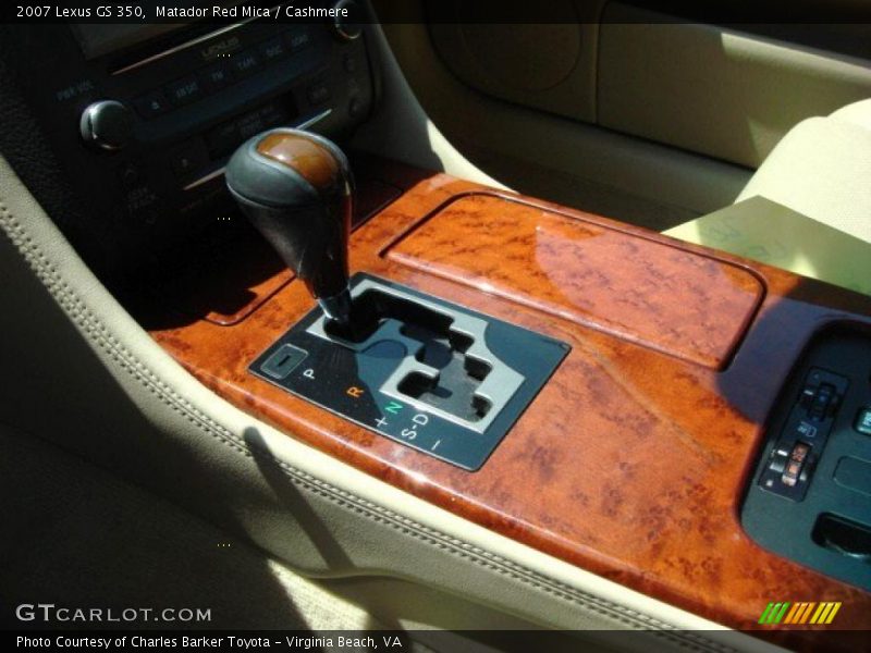 Matador Red Mica / Cashmere 2007 Lexus GS 350