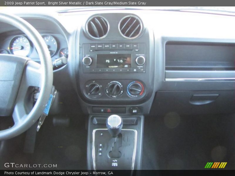 Bright Silver Metallic / Dark Slate Gray/Medium Slate Gray 2009 Jeep Patriot Sport