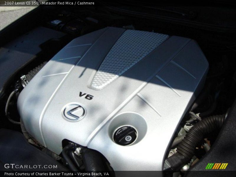 Matador Red Mica / Cashmere 2007 Lexus GS 350