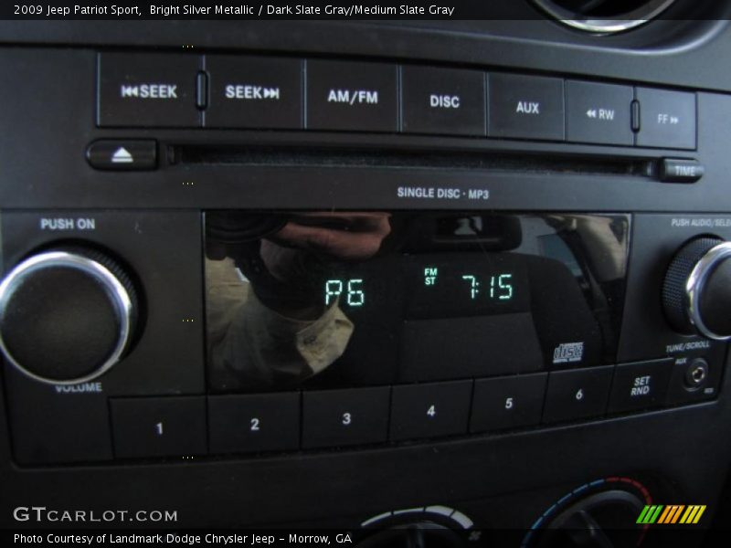 Bright Silver Metallic / Dark Slate Gray/Medium Slate Gray 2009 Jeep Patriot Sport