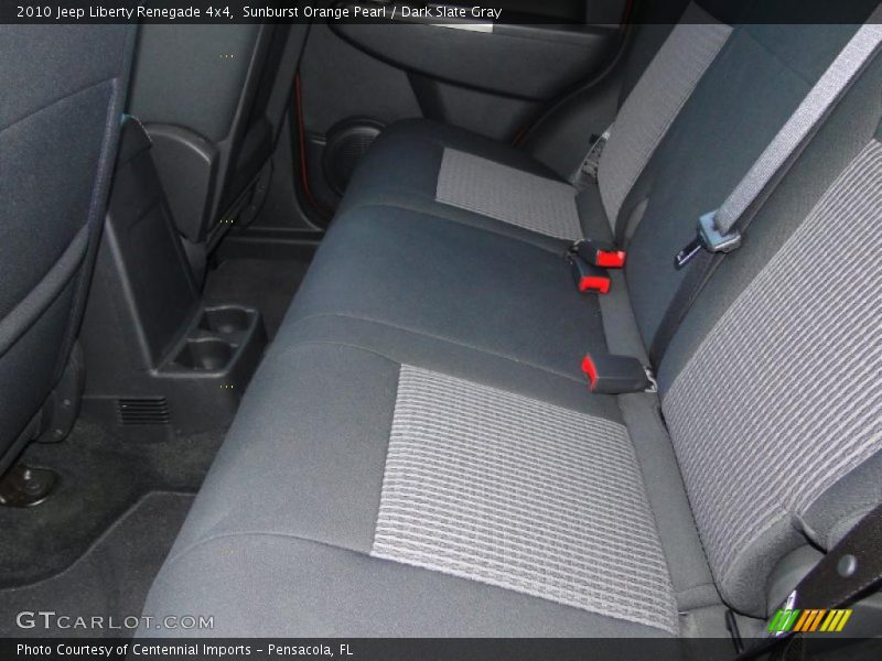 Sunburst Orange Pearl / Dark Slate Gray 2010 Jeep Liberty Renegade 4x4