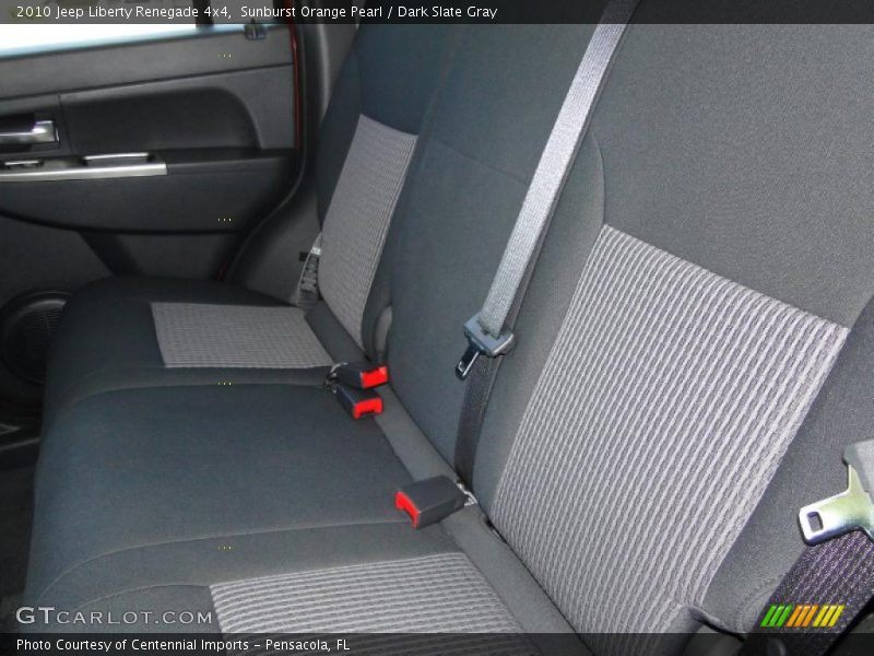 Sunburst Orange Pearl / Dark Slate Gray 2010 Jeep Liberty Renegade 4x4