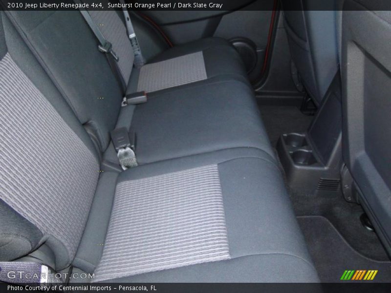 Sunburst Orange Pearl / Dark Slate Gray 2010 Jeep Liberty Renegade 4x4
