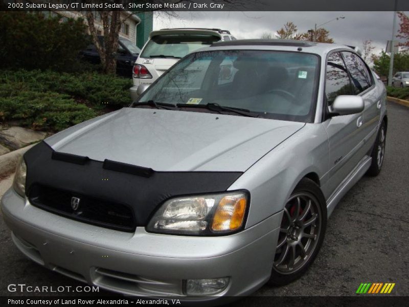 Silver Stone Metallic / Dark Gray 2002 Subaru Legacy GT Limited Sedan