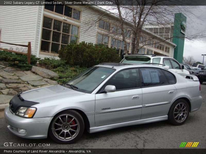 Silver Stone Metallic / Dark Gray 2002 Subaru Legacy GT Limited Sedan