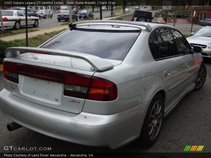 Silver Stone Metallic / Dark Gray 2002 Subaru Legacy GT Limited Sedan