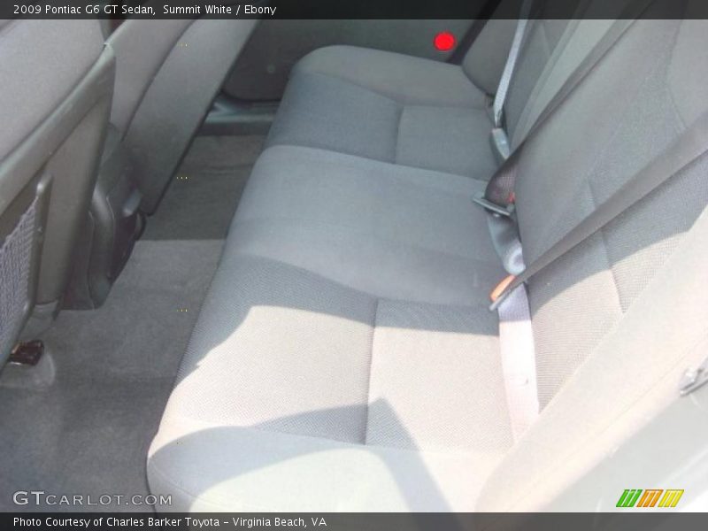 Summit White / Ebony 2009 Pontiac G6 GT Sedan