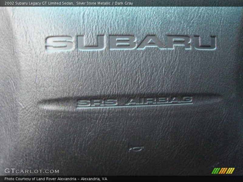 Silver Stone Metallic / Dark Gray 2002 Subaru Legacy GT Limited Sedan