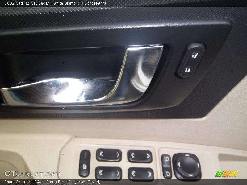 White Diamond / Light Neutral 2003 Cadillac CTS Sedan