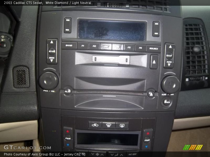 White Diamond / Light Neutral 2003 Cadillac CTS Sedan