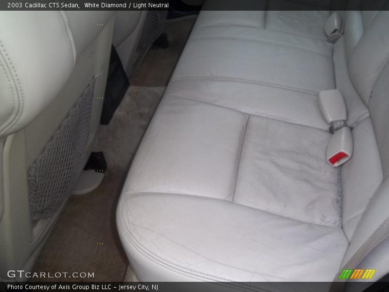 White Diamond / Light Neutral 2003 Cadillac CTS Sedan