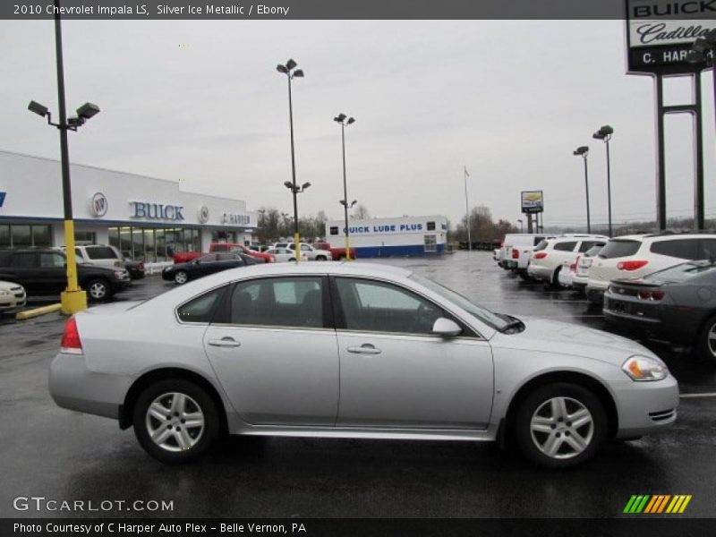 Silver Ice Metallic / Ebony 2010 Chevrolet Impala LS