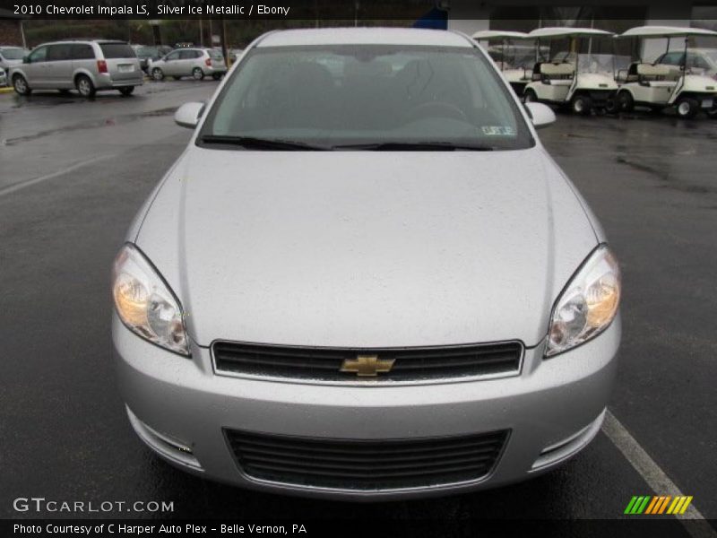 Silver Ice Metallic / Ebony 2010 Chevrolet Impala LS