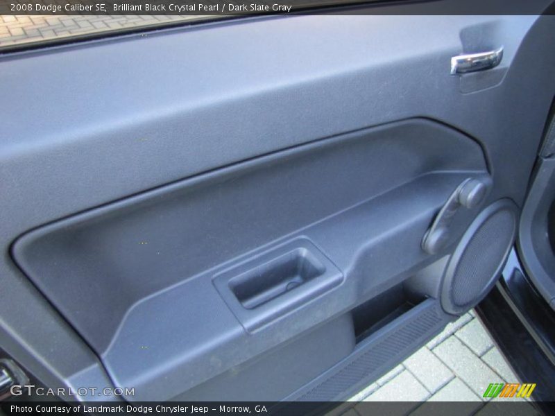 Brilliant Black Crystal Pearl / Dark Slate Gray 2008 Dodge Caliber SE