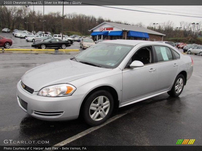 Silver Ice Metallic / Ebony 2010 Chevrolet Impala LS