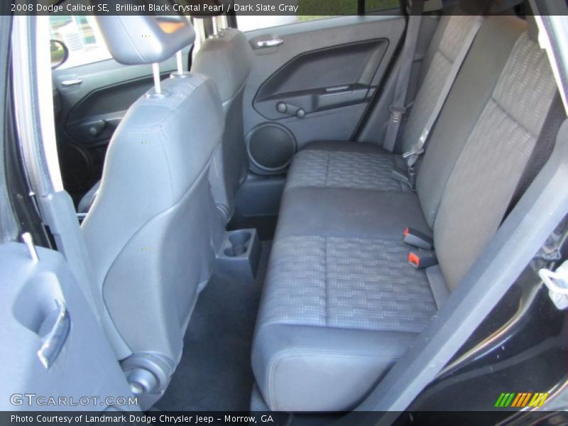 Brilliant Black Crystal Pearl / Dark Slate Gray 2008 Dodge Caliber SE