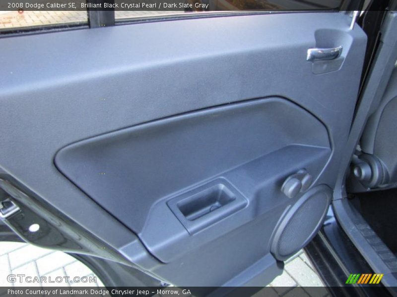 Brilliant Black Crystal Pearl / Dark Slate Gray 2008 Dodge Caliber SE
