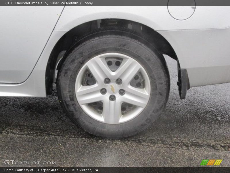 Silver Ice Metallic / Ebony 2010 Chevrolet Impala LS